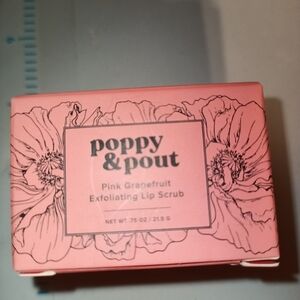 Poppy & Pout Pink‎ Grapefruit Lip Scrub